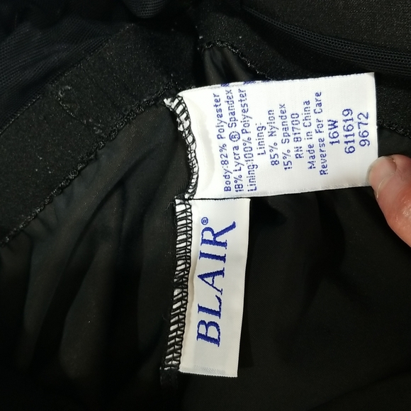 BLAIR Black Blue & Purple Pansie One Piece Dress Swimsuit - Picture 11 of 15